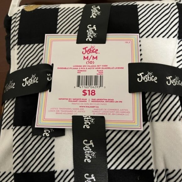 Justice Girls' Velour Fleece Pajamas 2-Piece Set - Picture 5 of 5